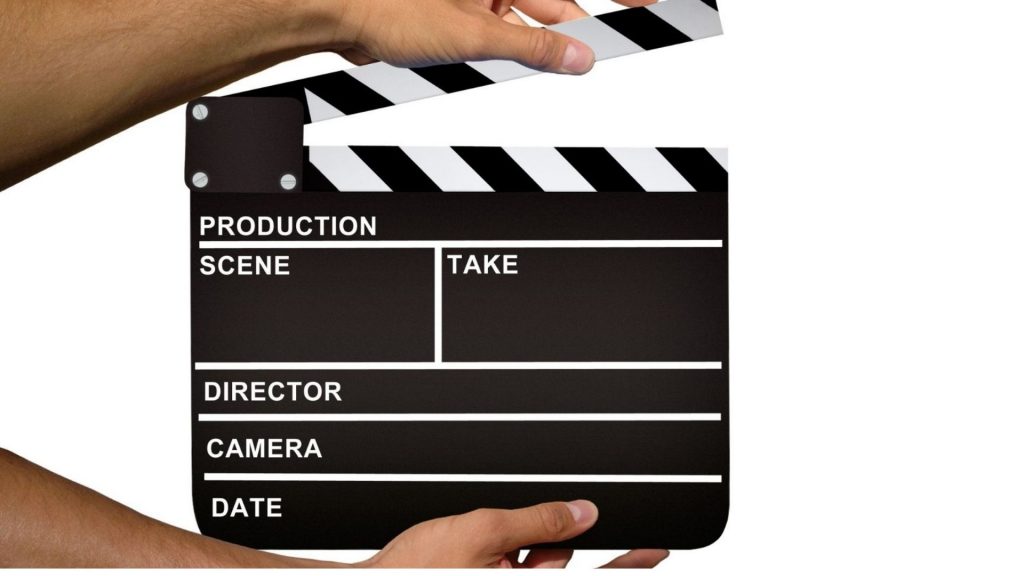 Filming cut scene