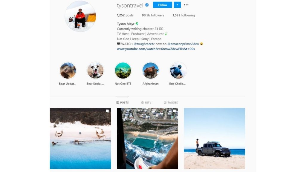 Tyson Travel profile